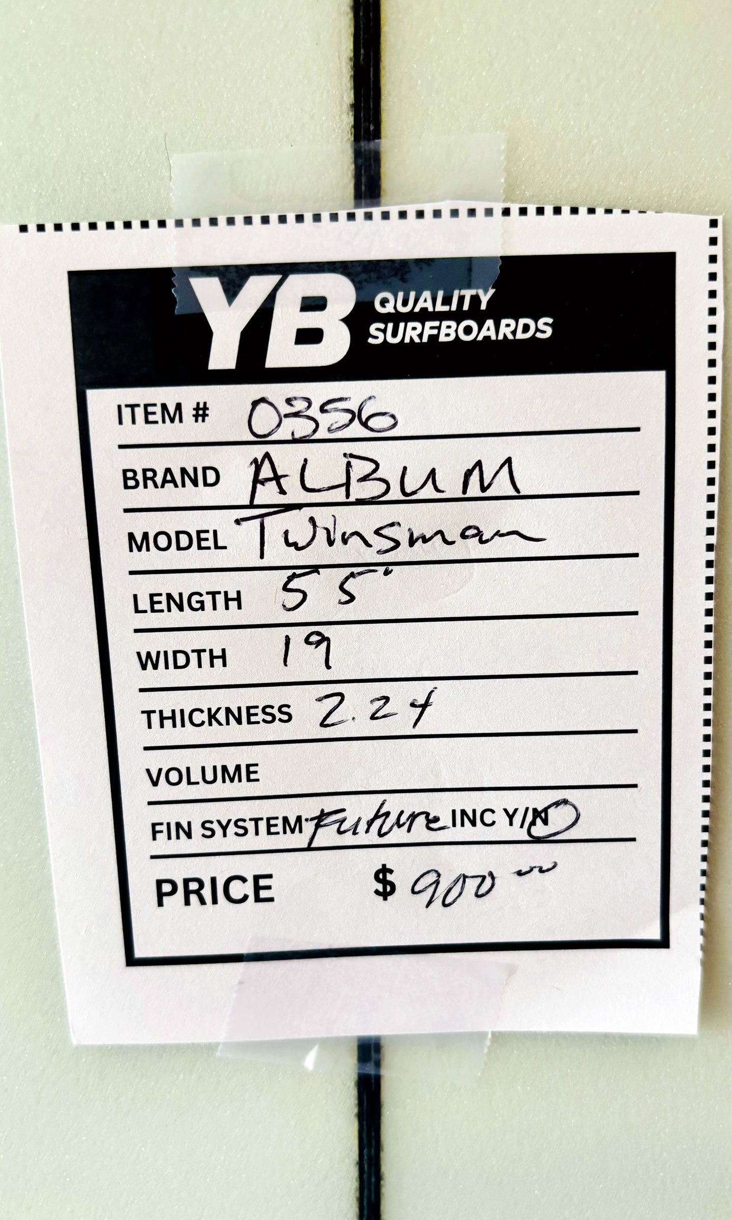 Album 5'5" 28L Twinsman