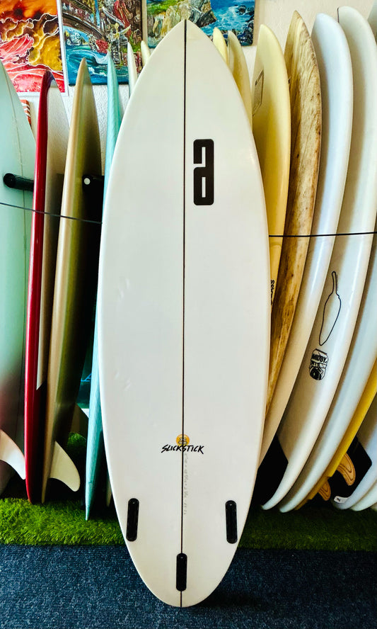 Awesome 5'10" 27.3L Slickstick Used Surfboard
