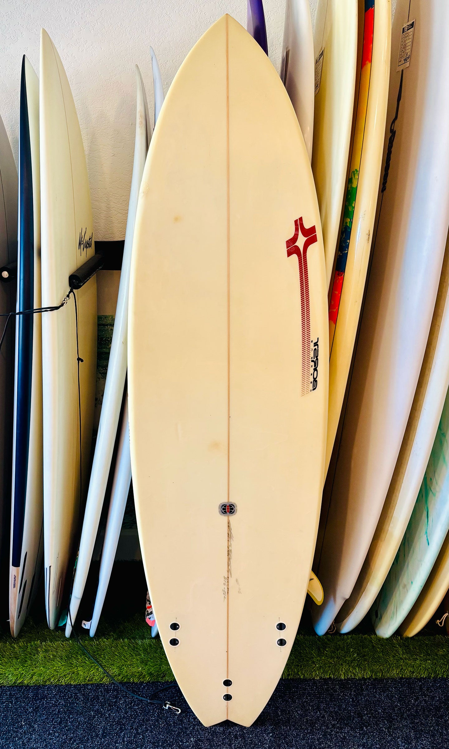 Borst 6'6" 38L Fun Board Surfboard.