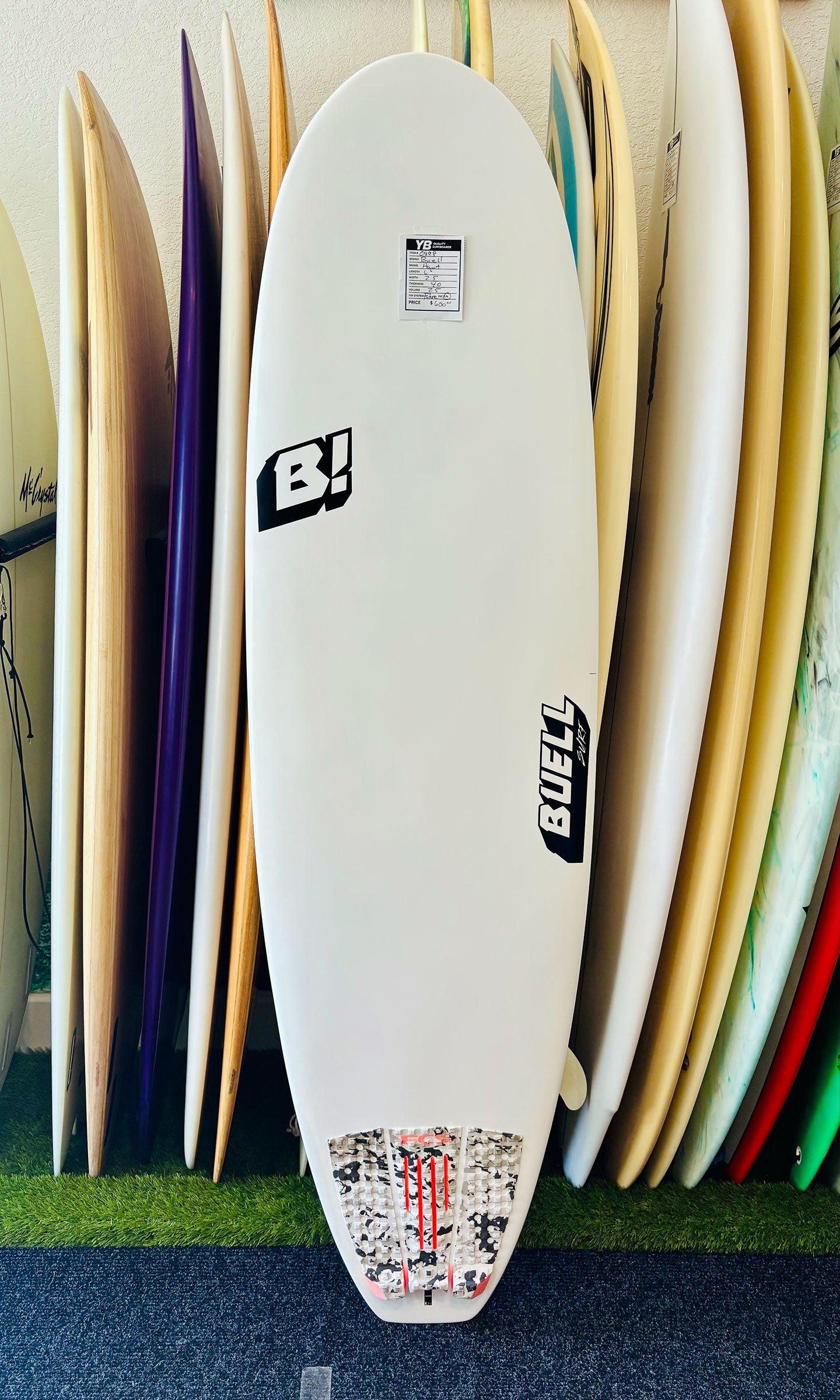 Buell 6'6" 40L Haut Surfboard