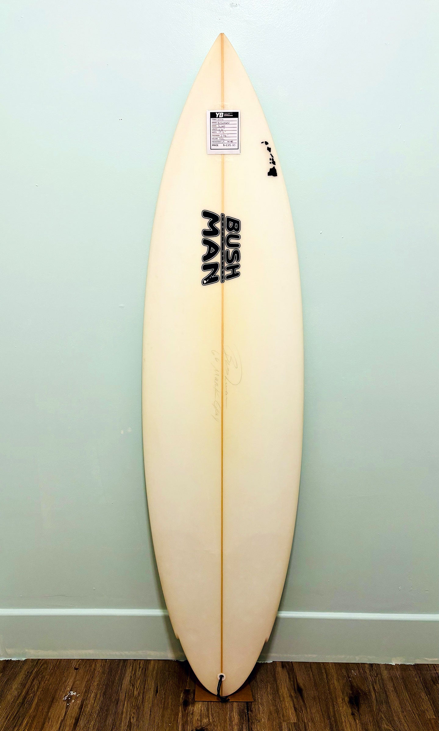 Bushman 6'6" 32L Quad