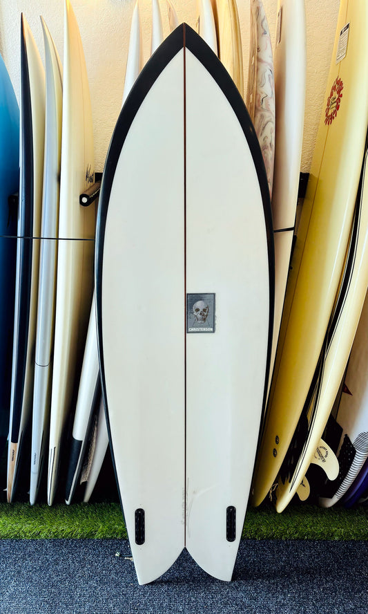 Christenson 6'0" 36L Twin fish Surfboard