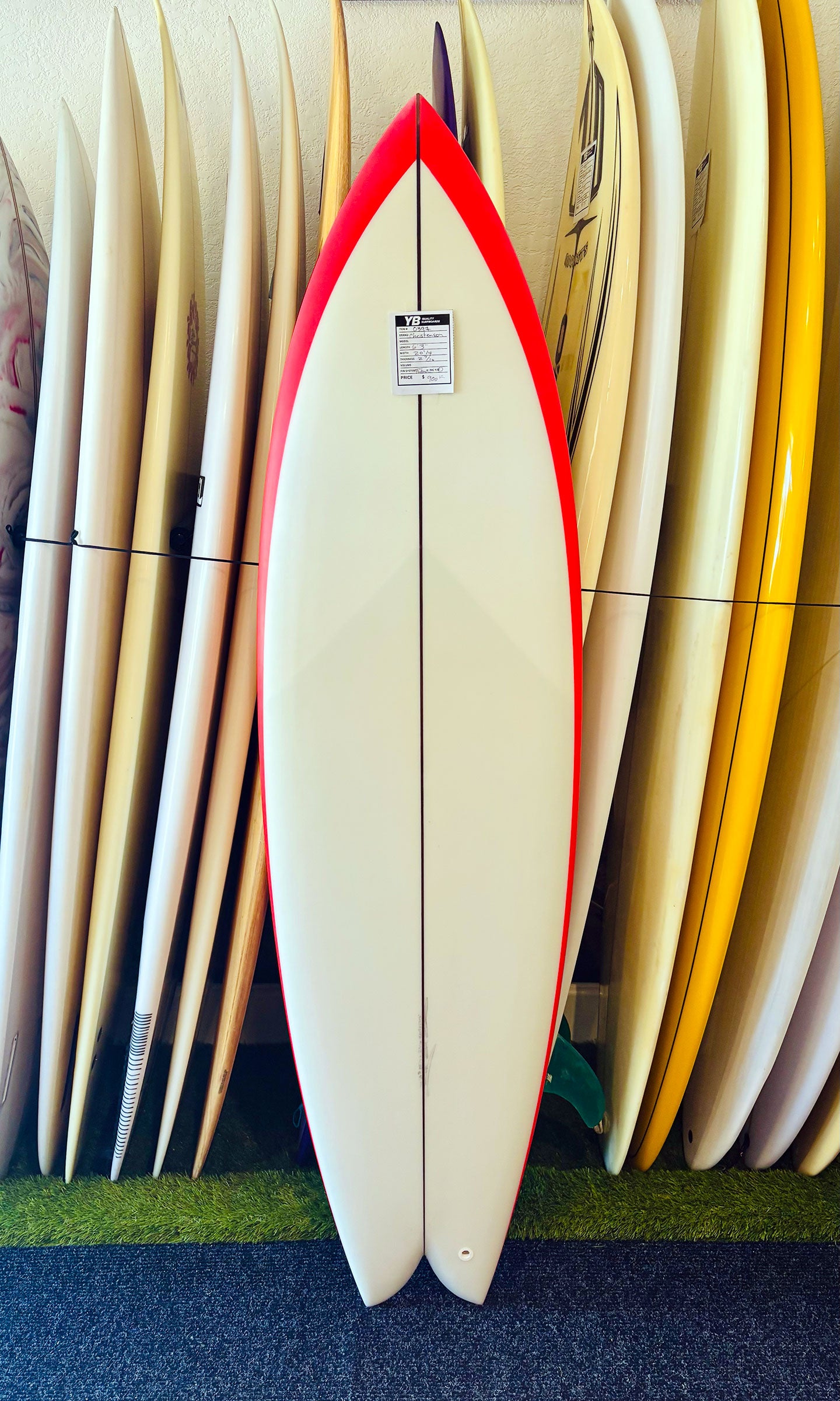 Christenson 6'3" 35L Surfboard