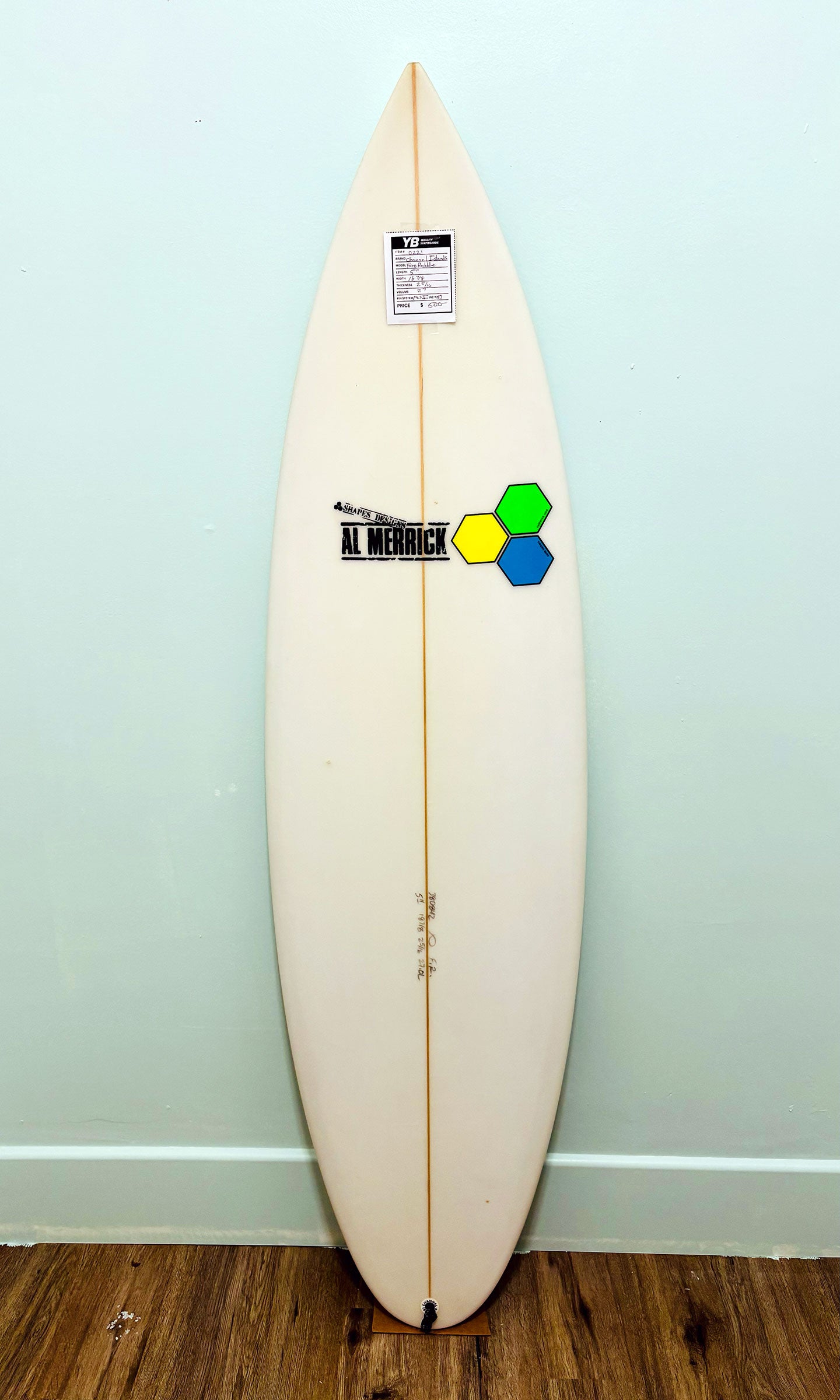 Channel Islands 5'11" 27L Fred Rubble