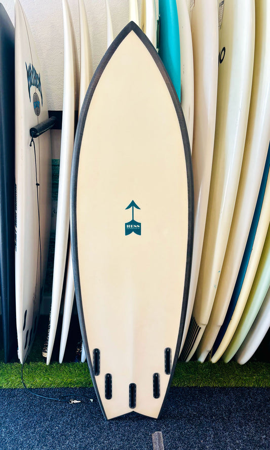 Hess 5'8" Traveler Used Surfboard