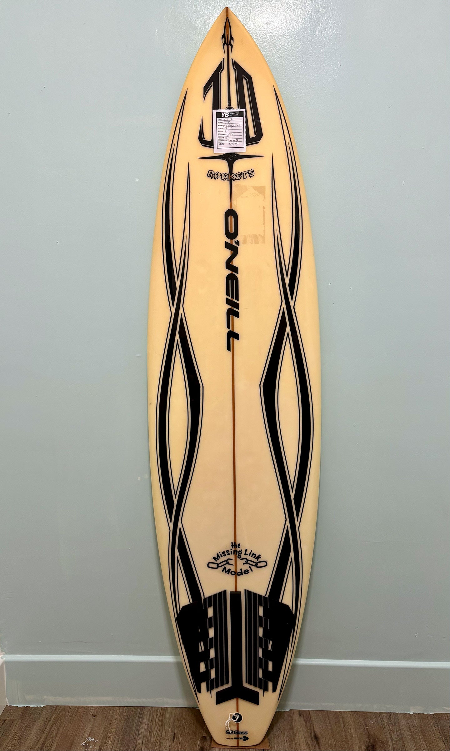 JD Rockets 7'2" 51L Missing Link