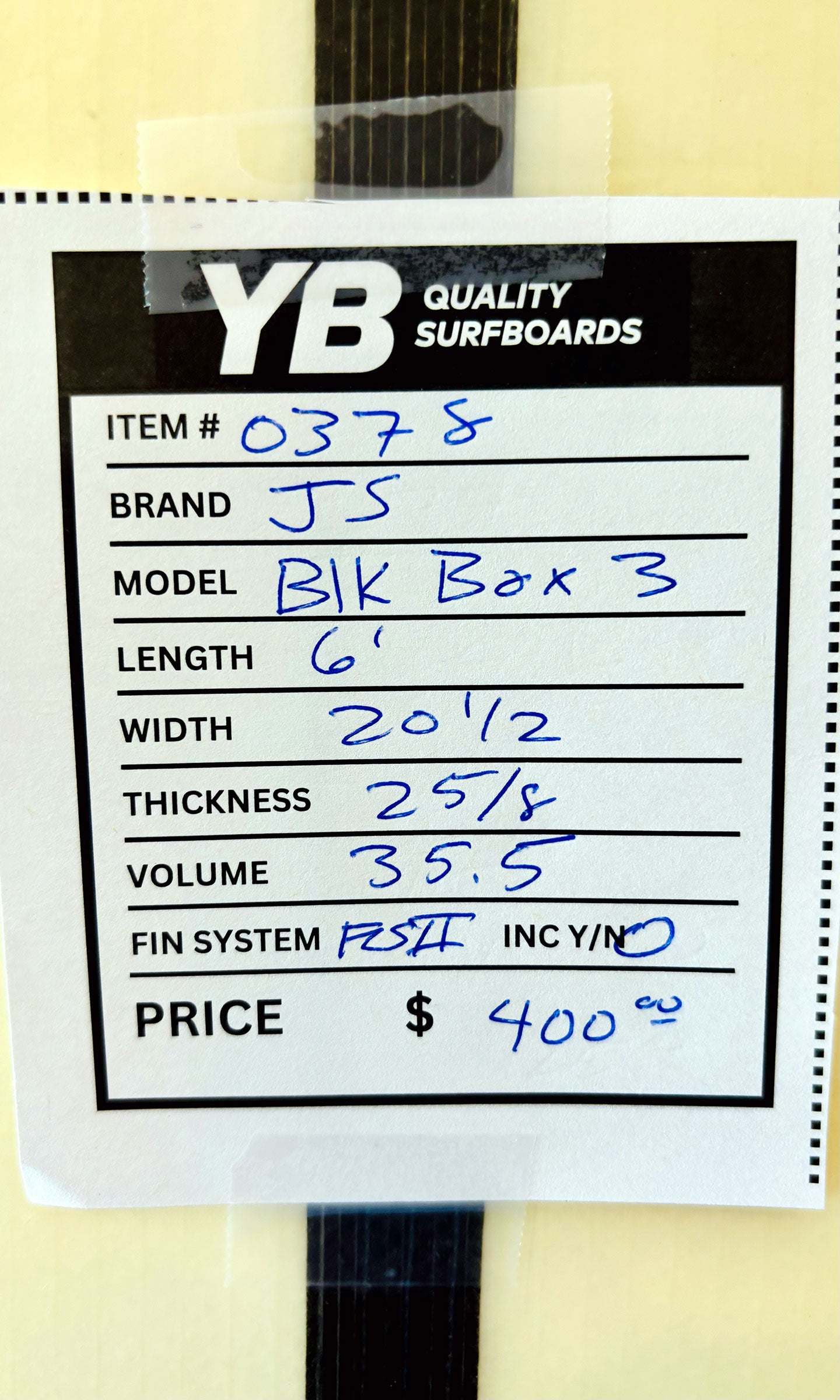 JS 6'0" 35.5L Black Box 3