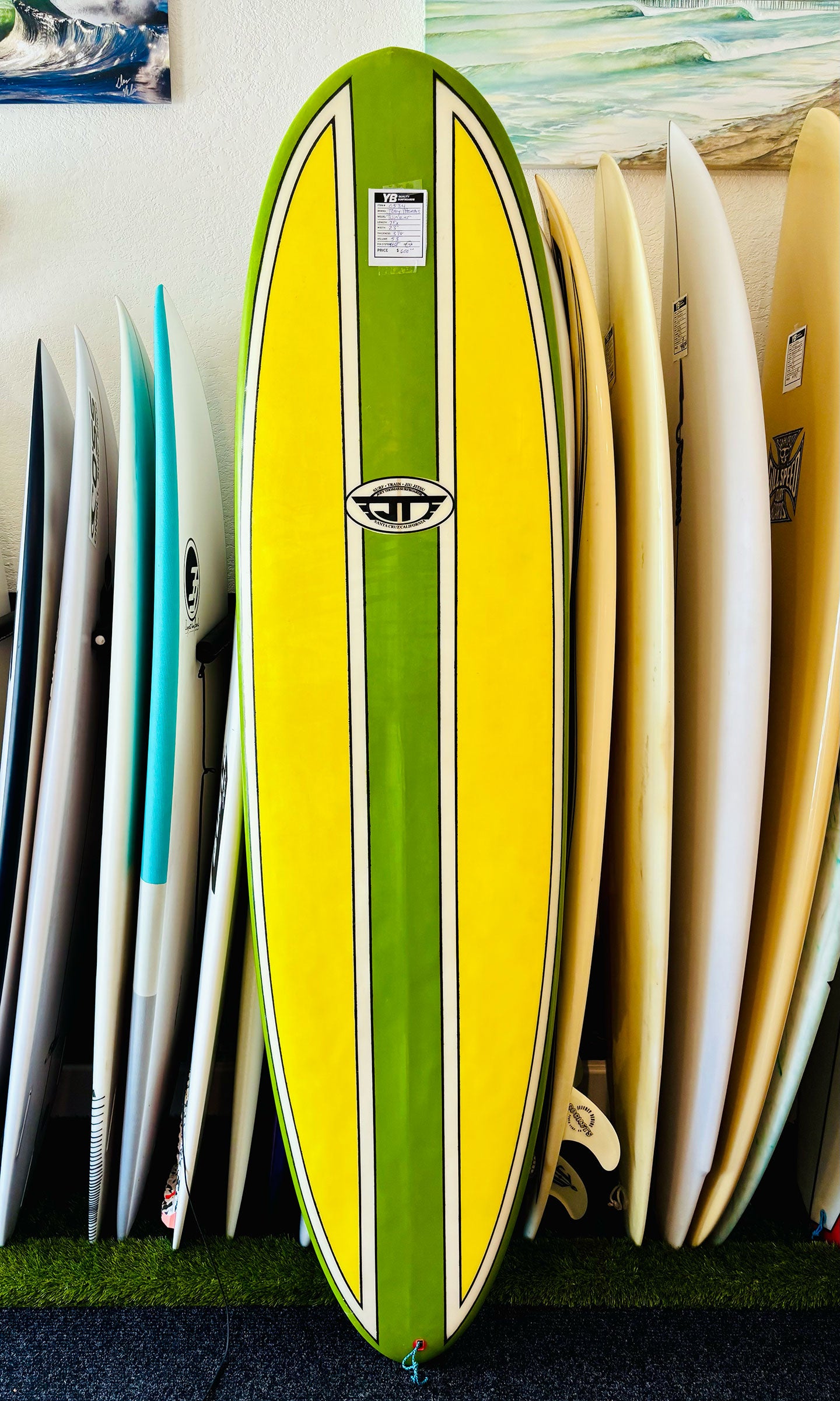 Joey Thomas 7'5" 53L Twinzer Surfboard