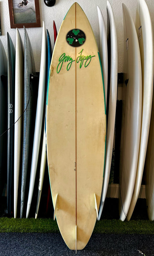 Gerry Lopez 6'6" Mini Gun Step Up Used Surfboard
