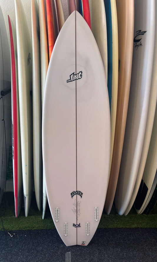 Lost 6'3" 38.66L Mod Quad Used Surfboard