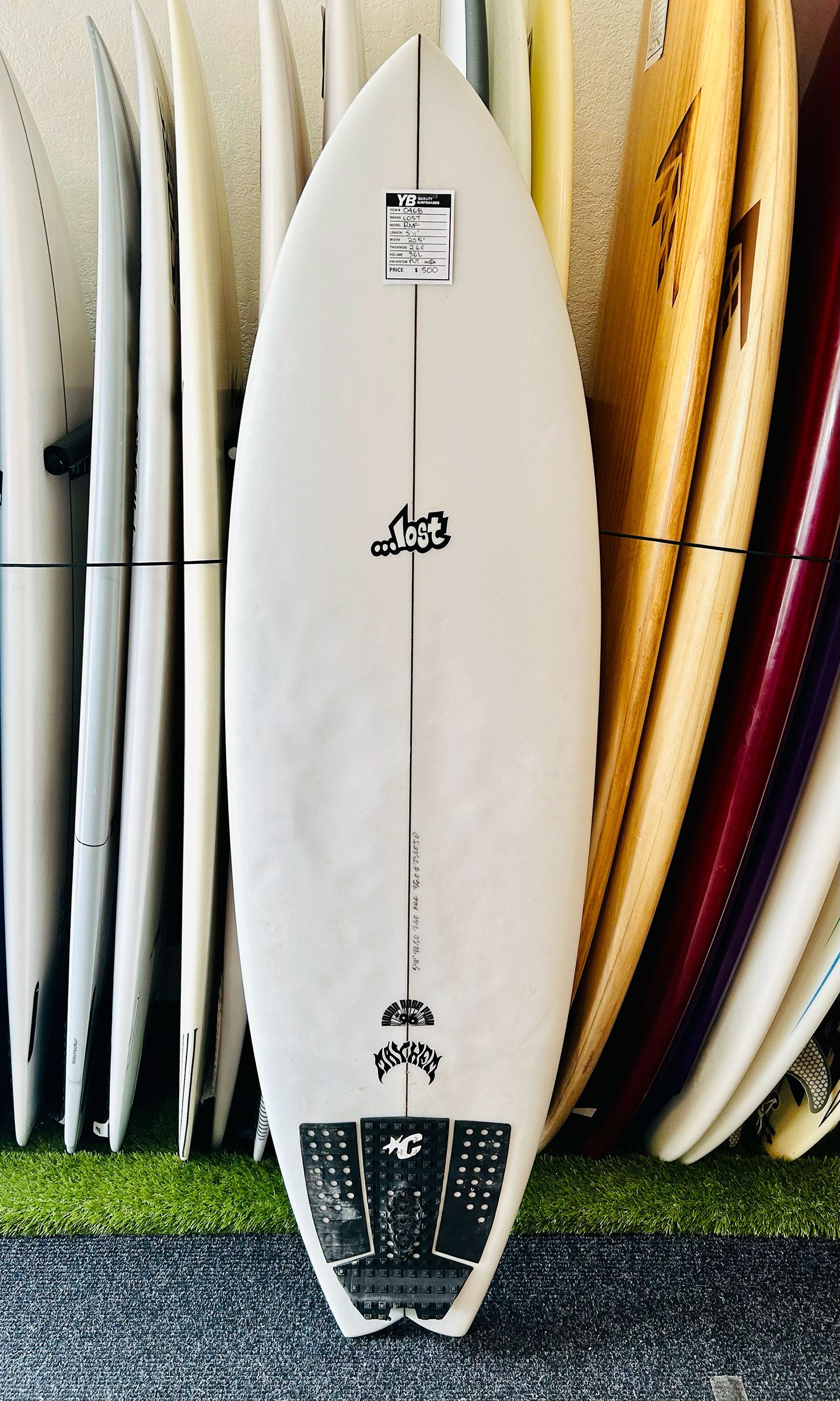 Lost 5'11" 36L RNF Surfboard