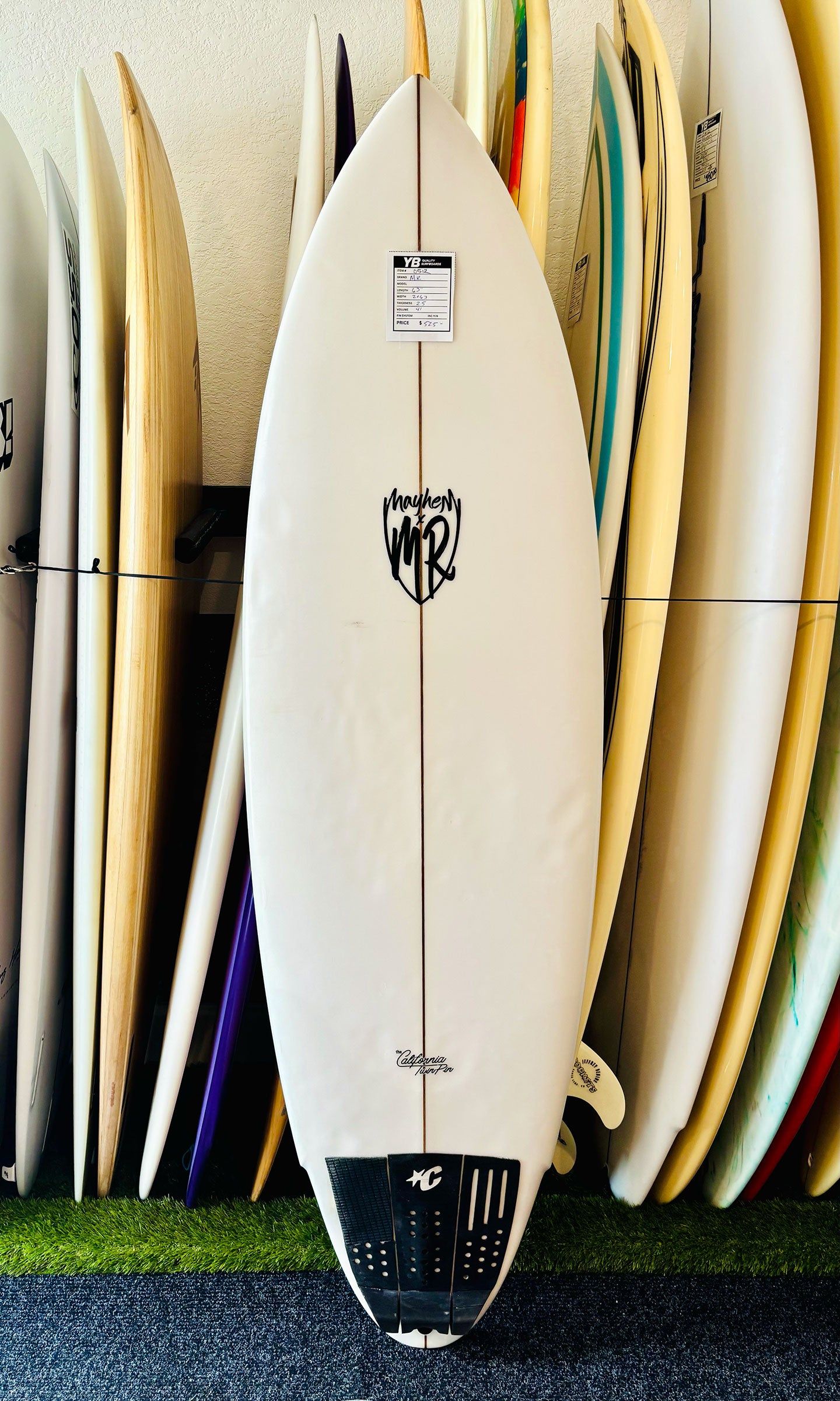 Lost 6'3" 41L California Twin Surfboard