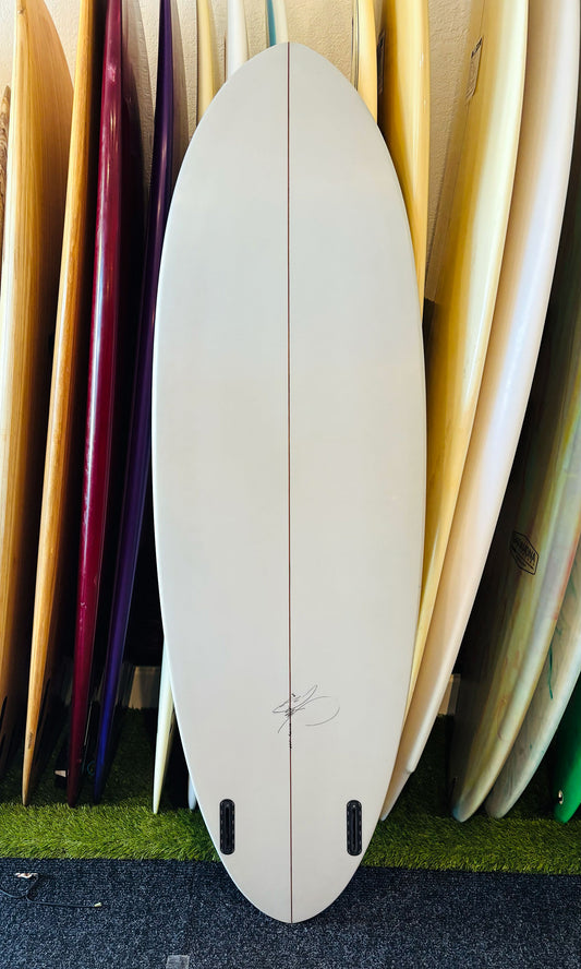 Jeff McCallum 6'2.5" Twin Fin Surfboard