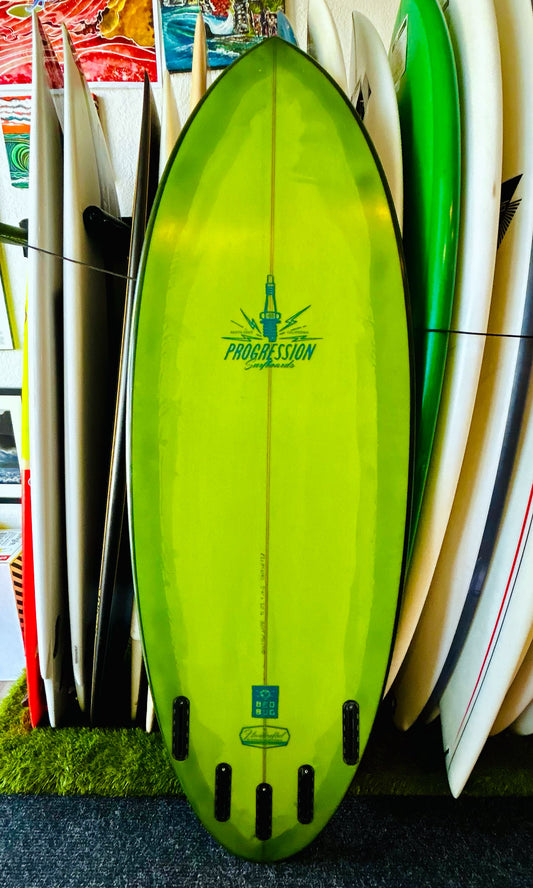 Progression 5'4" Bed Bug Used Surfboard