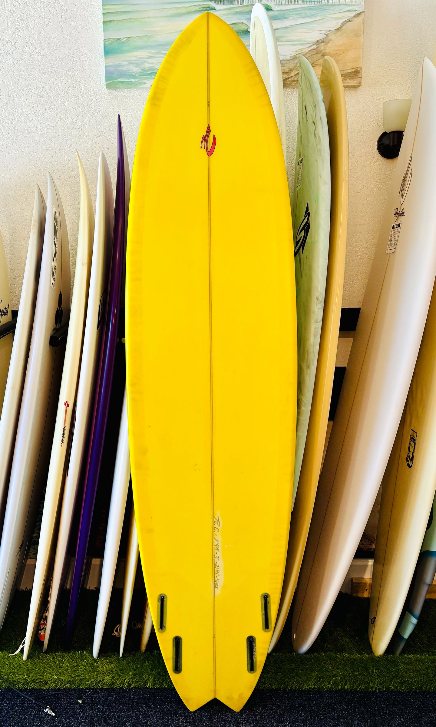 Randy Cone 7'9" 60L Quad Surfboard