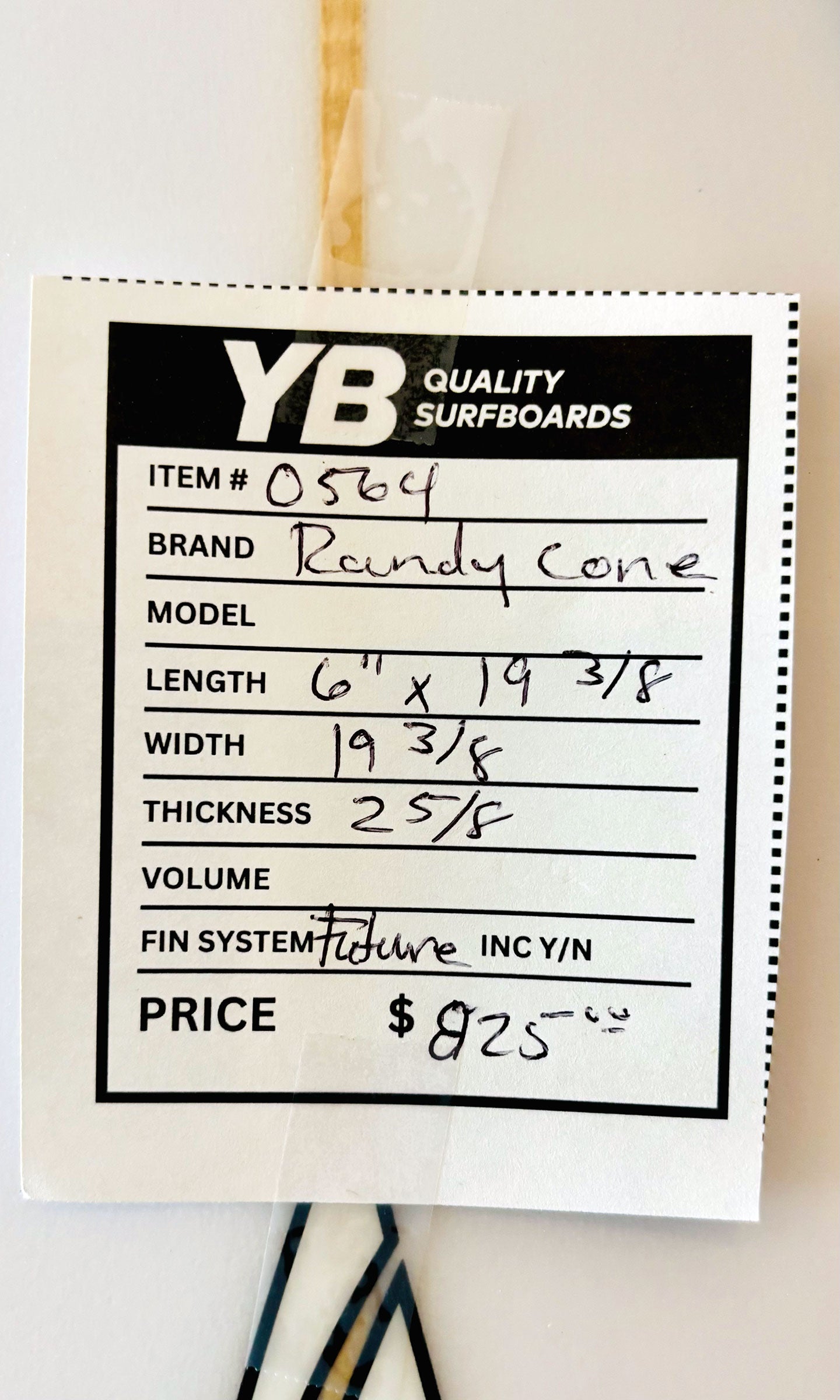 Randy Cone 6'11" 37L Step-Up Surfboard