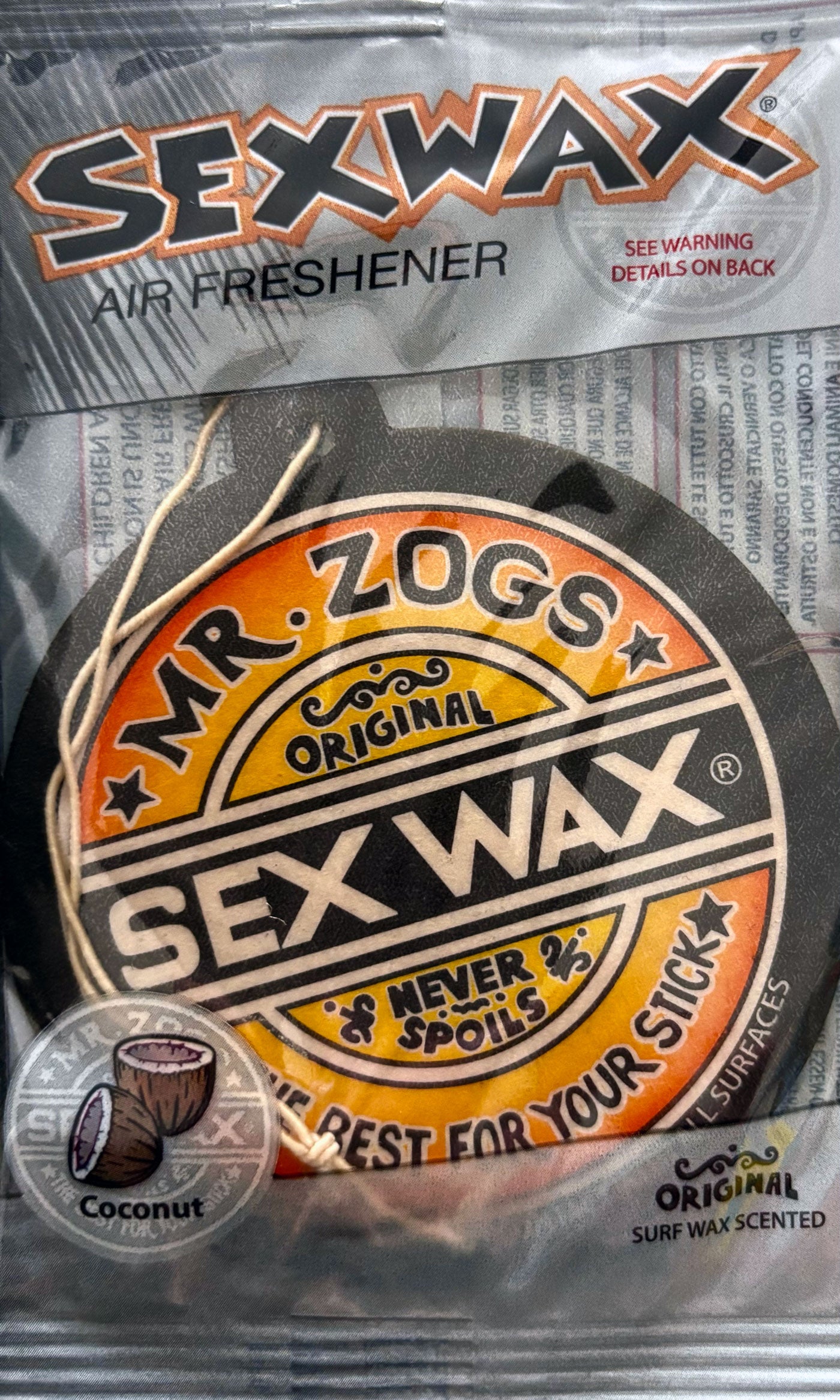Mr. Zogs Sex Wax Air Freshener