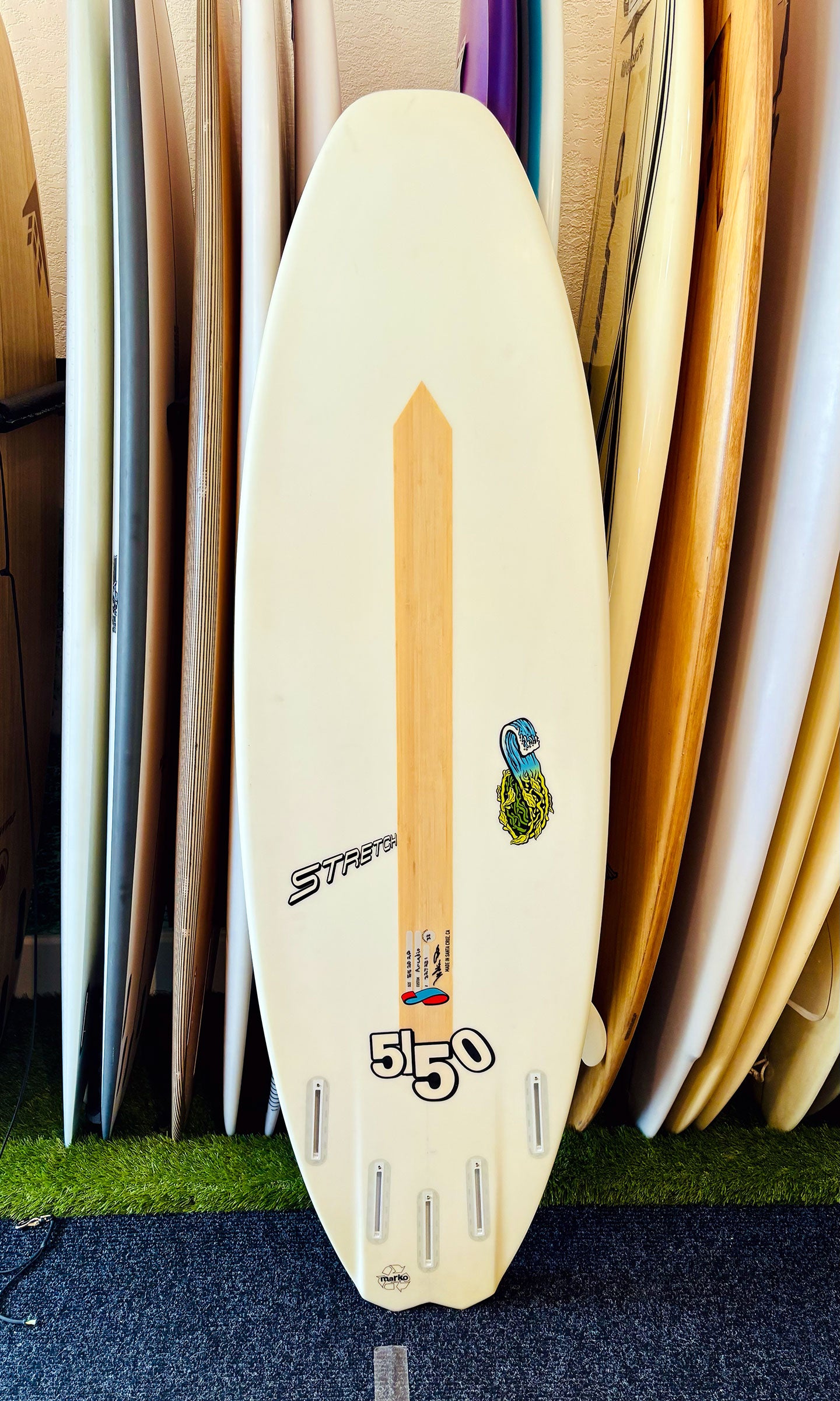 Stretch 5'8" 33L 5150 Surfboard