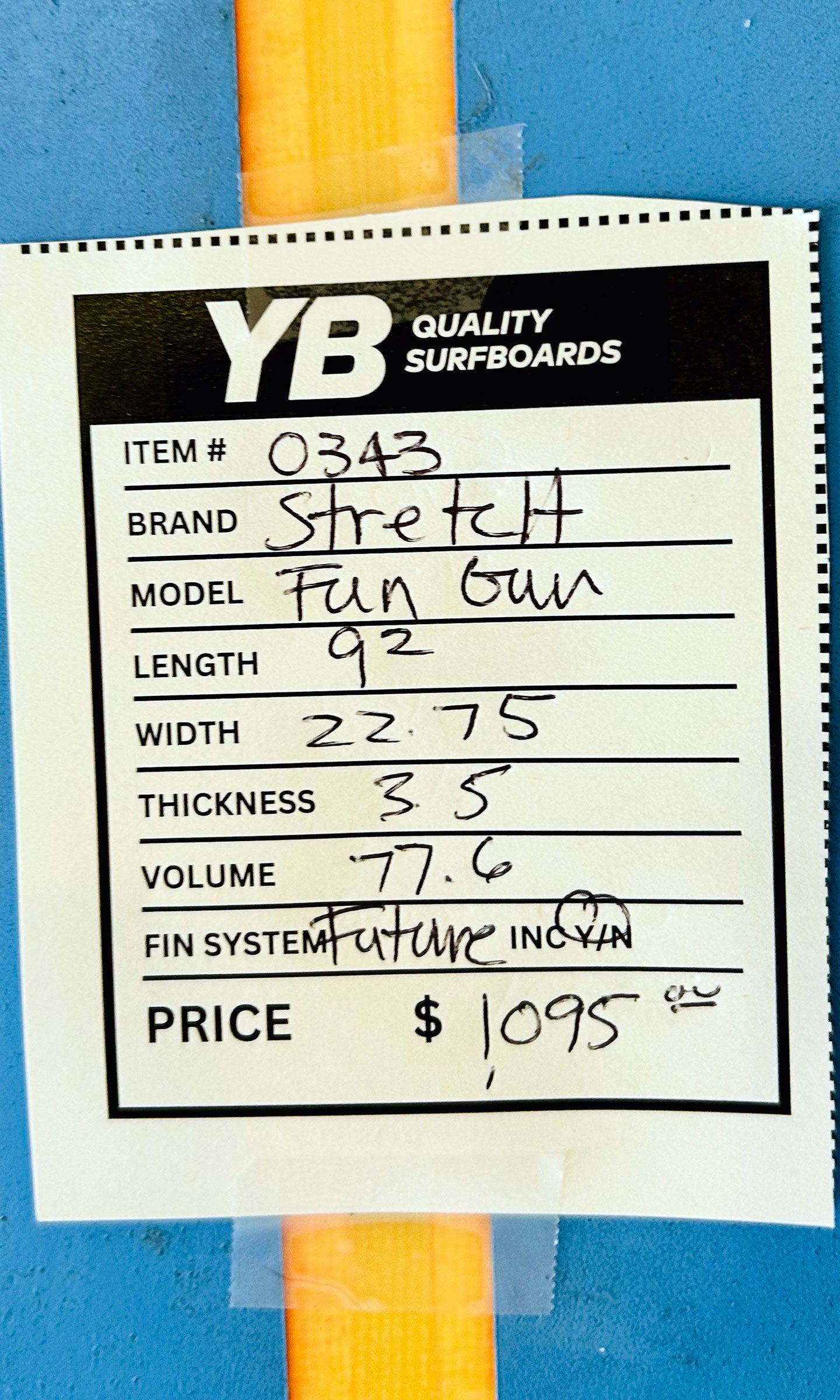 Stretch 9'2" 77.6L Fun Gun