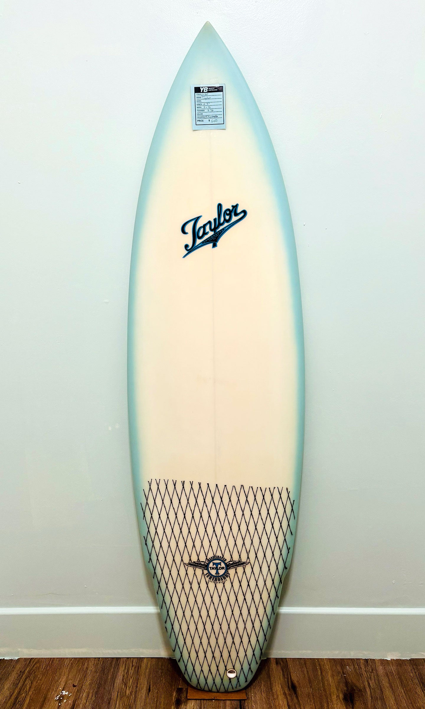 Taylor 6'5" 21 1/4" 2 7/8" Shortboard