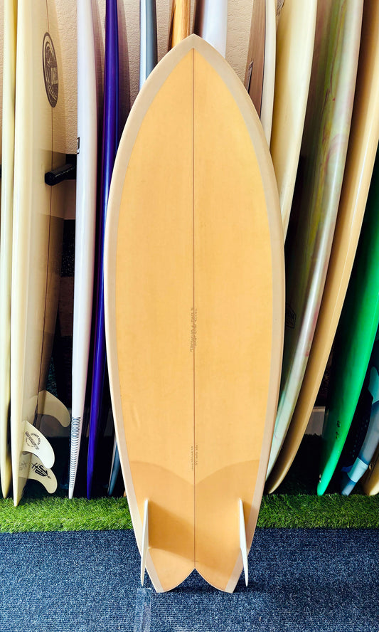 Travis Reynolds 5'7" 28.9L Sweetish Fish Twin Fin Surfboard