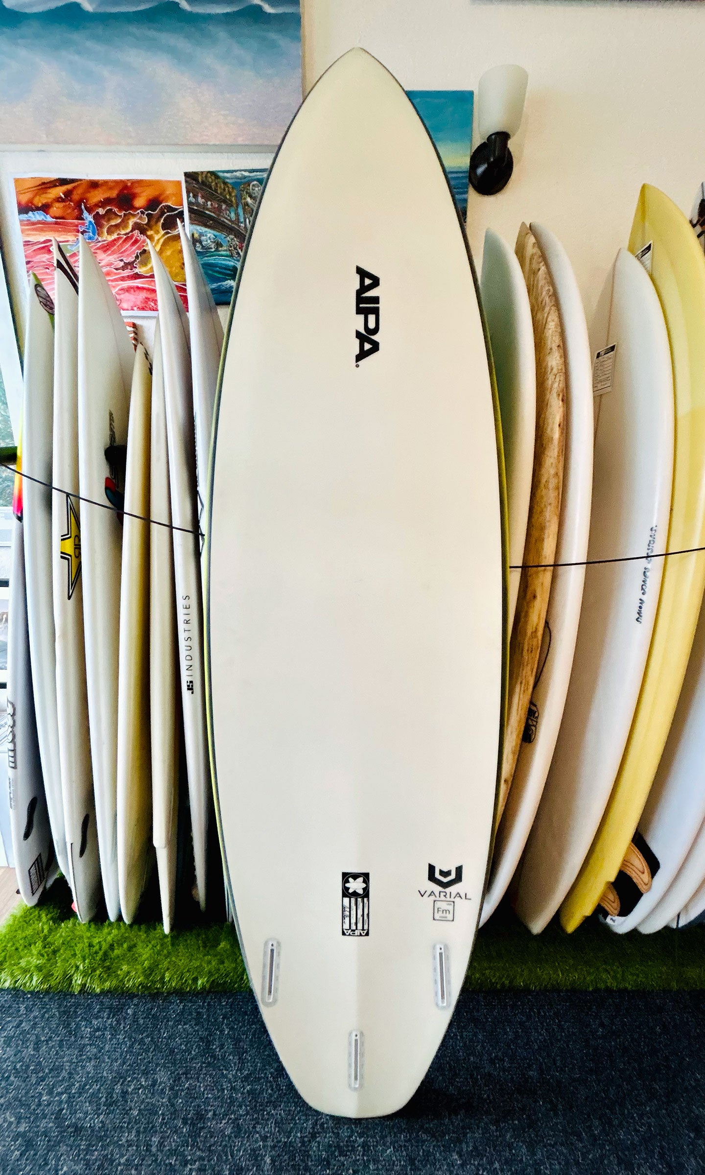 Aipa 7'2" 55L Hitman Used Surfboard