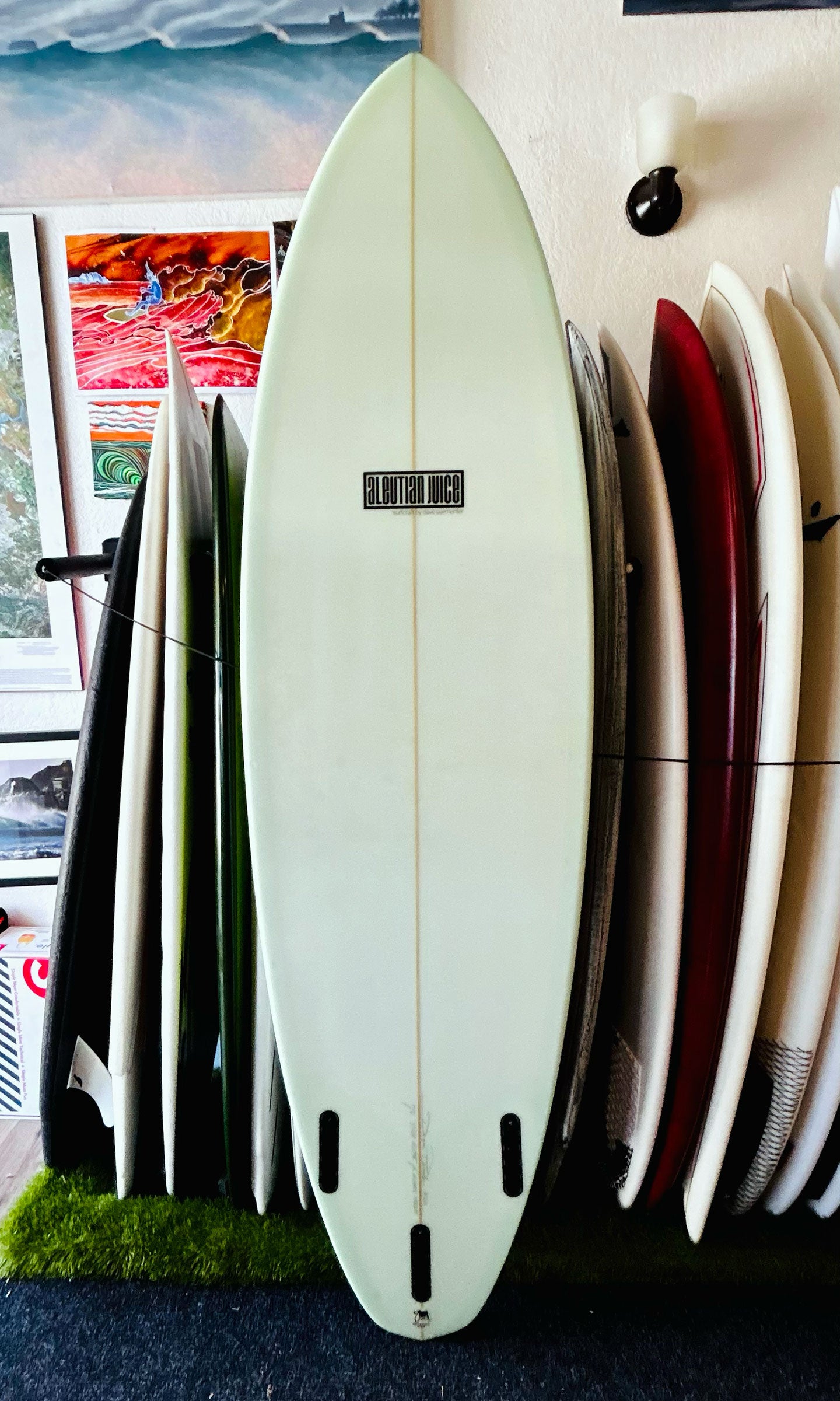 Aleutian Juice 7'2" Stubb Vector Used Surfboard