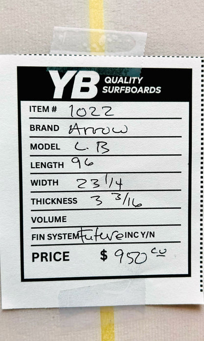 Pearson Arrow 9'6" Used Longboard