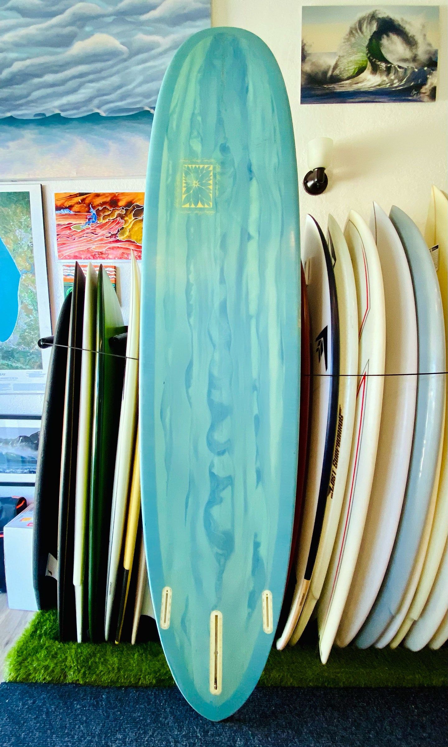 Ashley Lloyd 8'6" Used Longboard