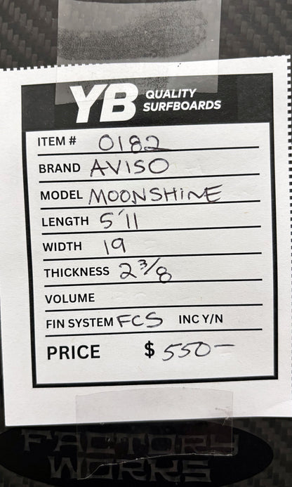 AVISO 5'11" Moonshine Model
