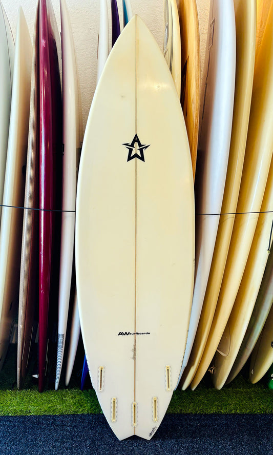 AW Surfboards 6'6" 44L Surfboard