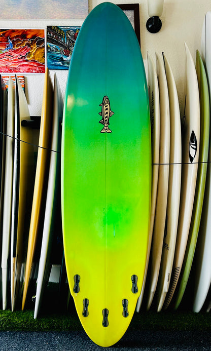 Barry V 7'2" 47L Hybrid Used Surfboard