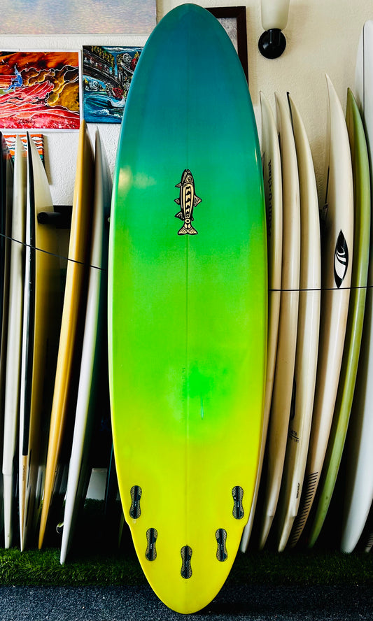 Barry V 7'2" 47L Hybrid Used Surfboard