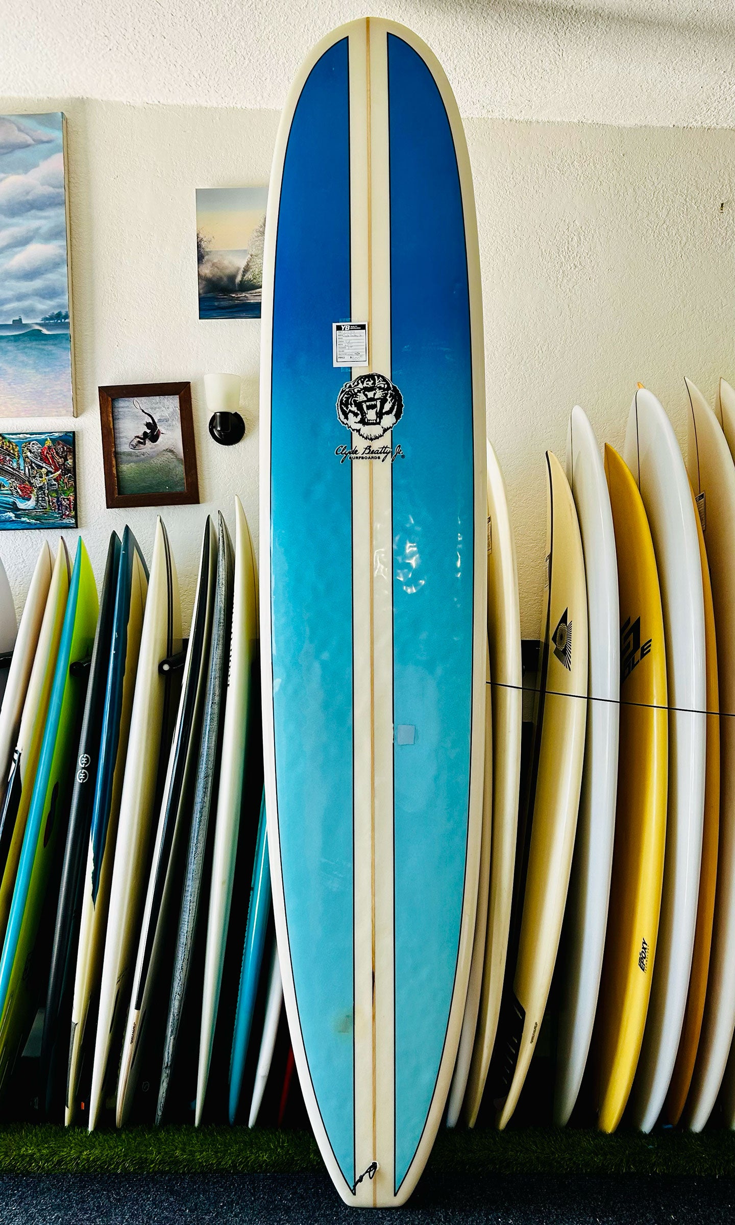 Clyde Beatty 9'8" Used Longboard