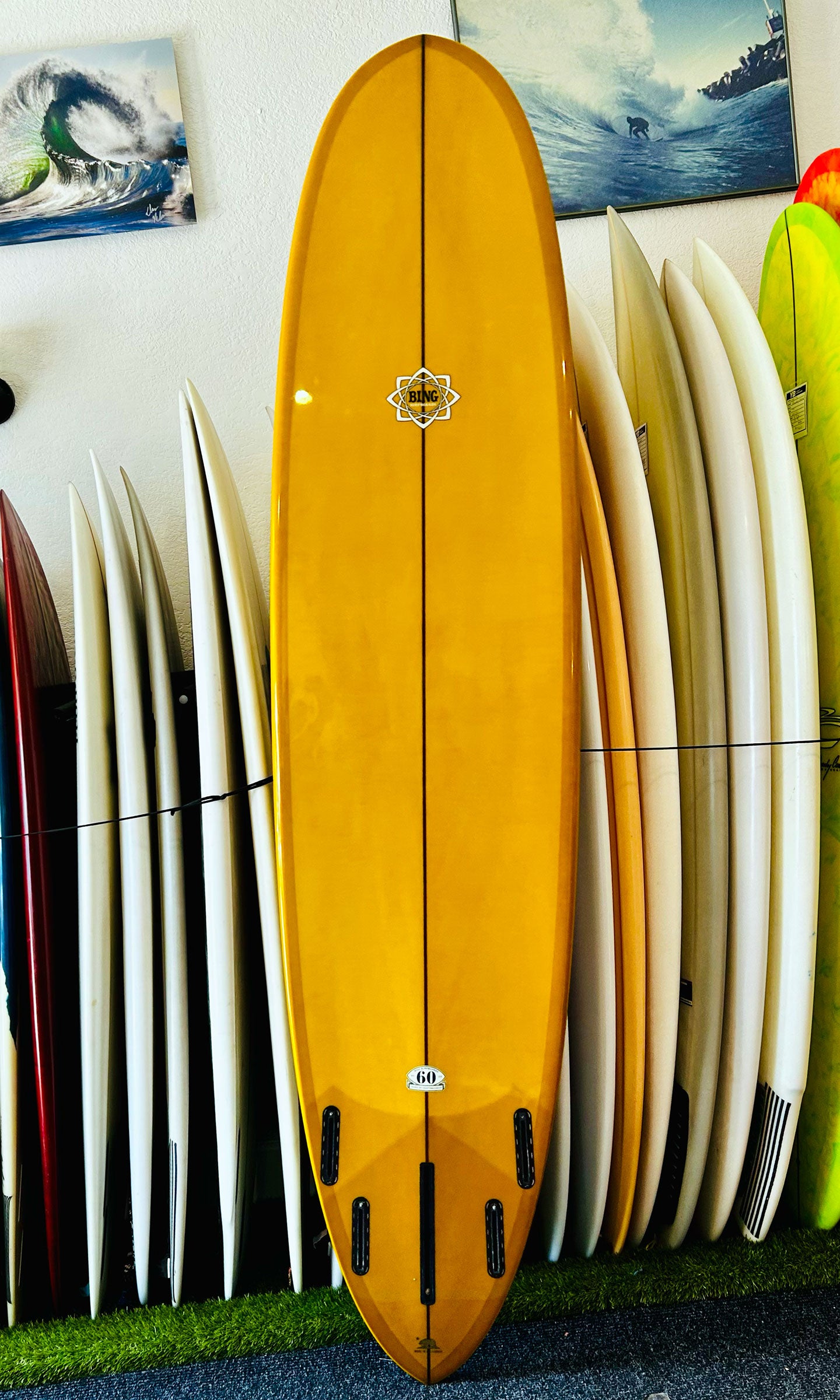 Bing 8'6" Mat Calvani Model Used Longboard