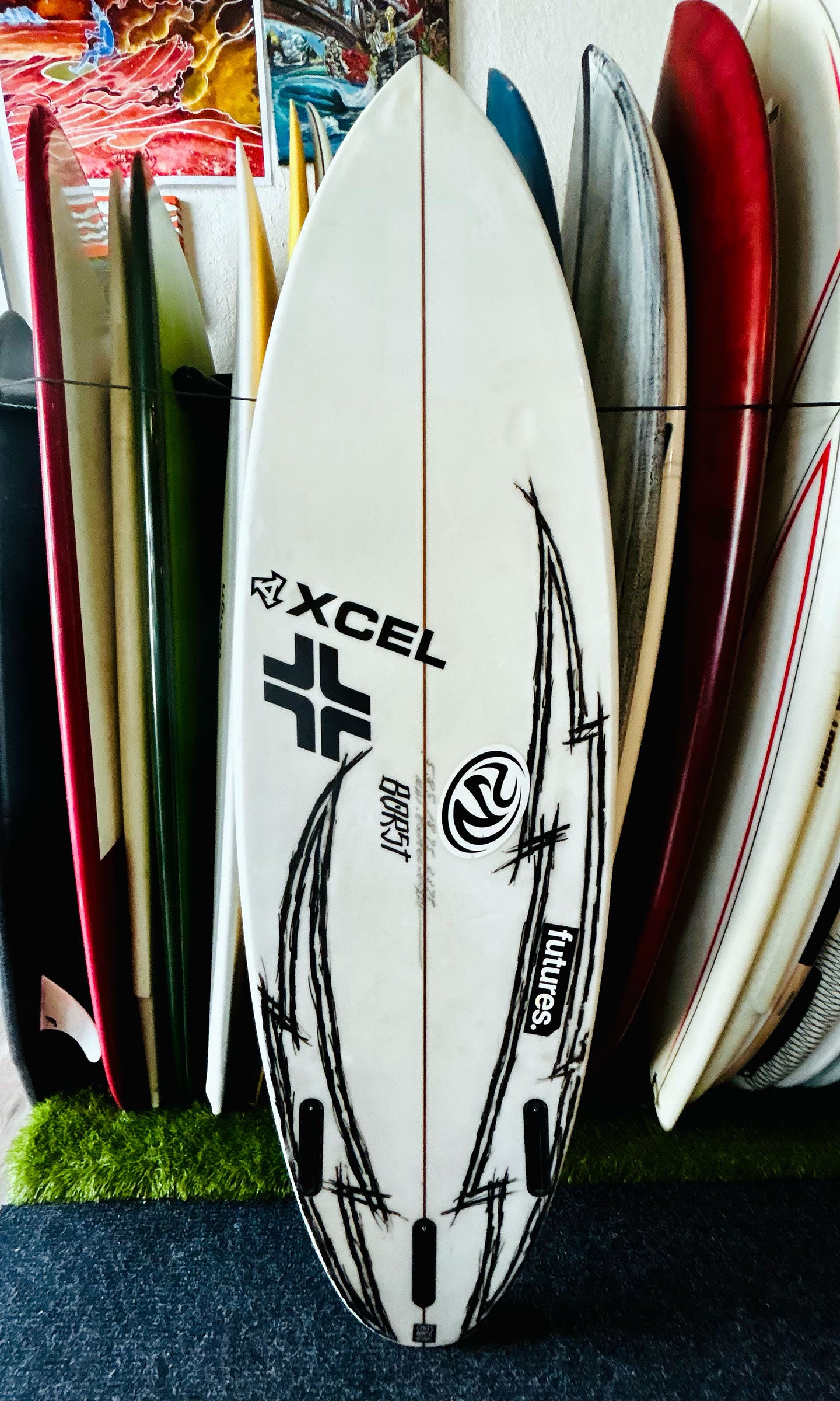 Borst 5'8.5" Used Surfboard