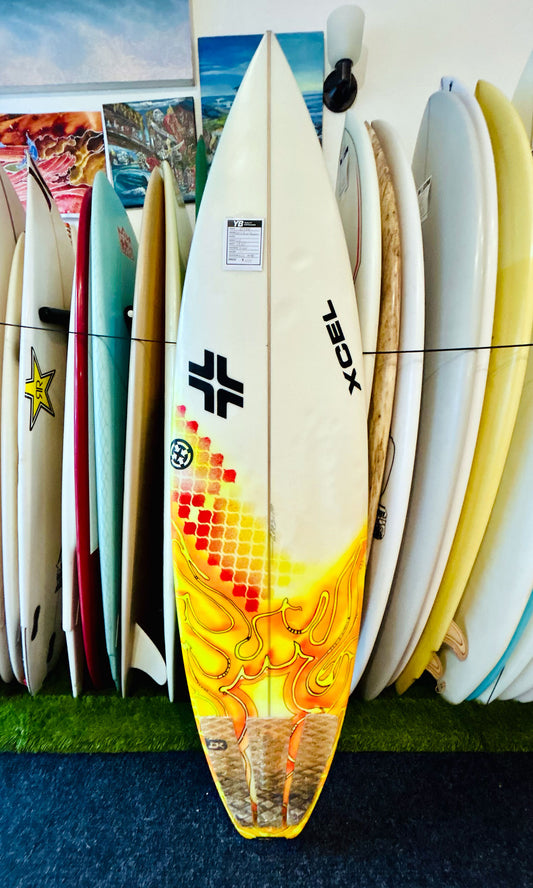 Christ Borst 6'0" Homer Model Used Surfboard