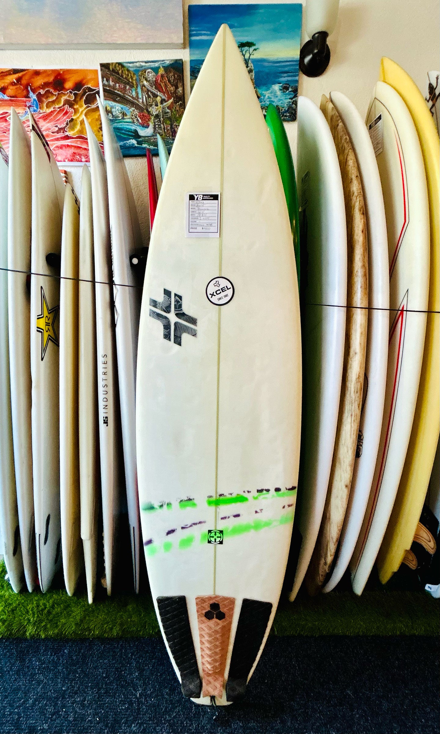 Borst 6'0" 30L Zombie Used Surfboard