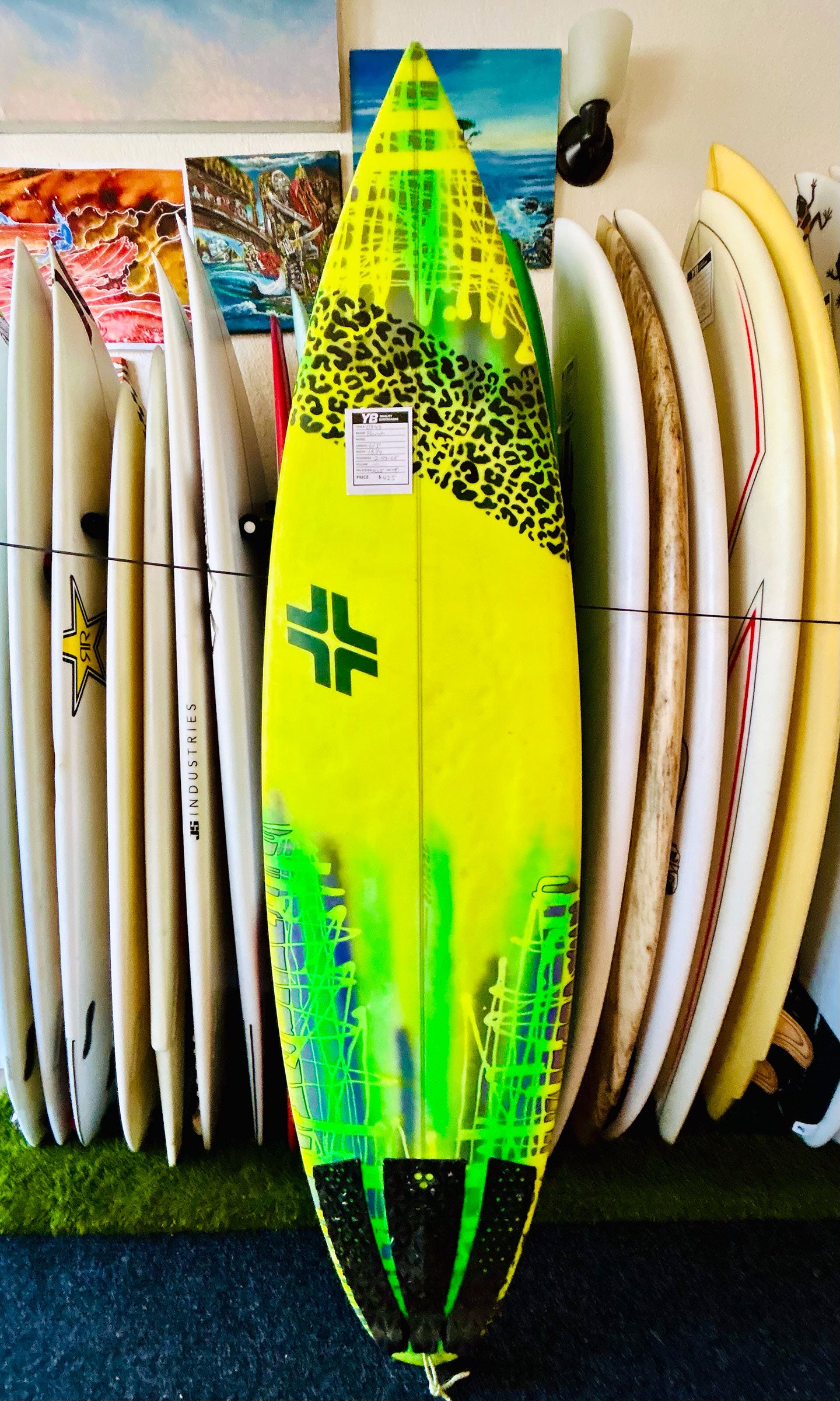 Borst 6'1" 29L Zombie Used Surfboard