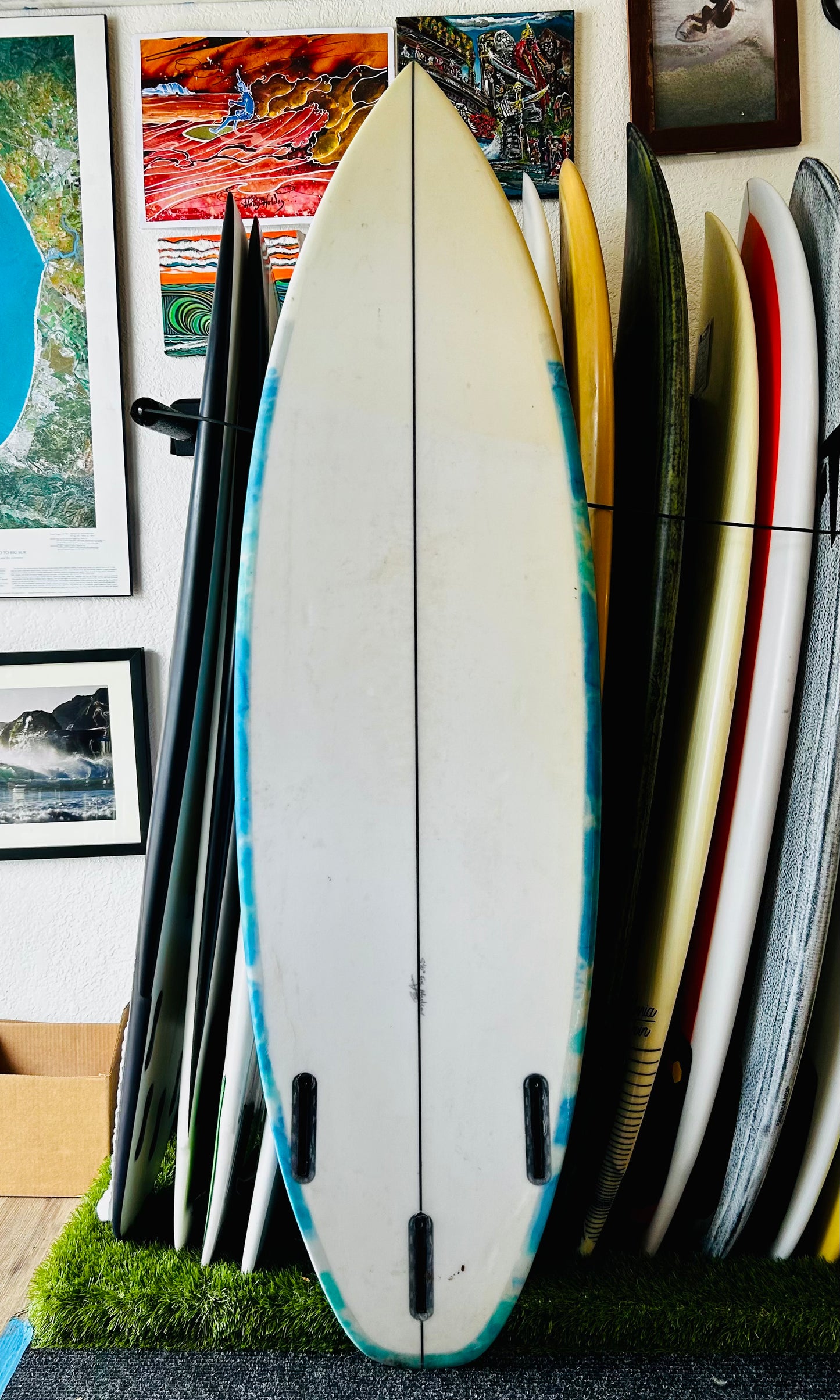 Brian 5'10" 28L Mulcoy Model Used Surfboard