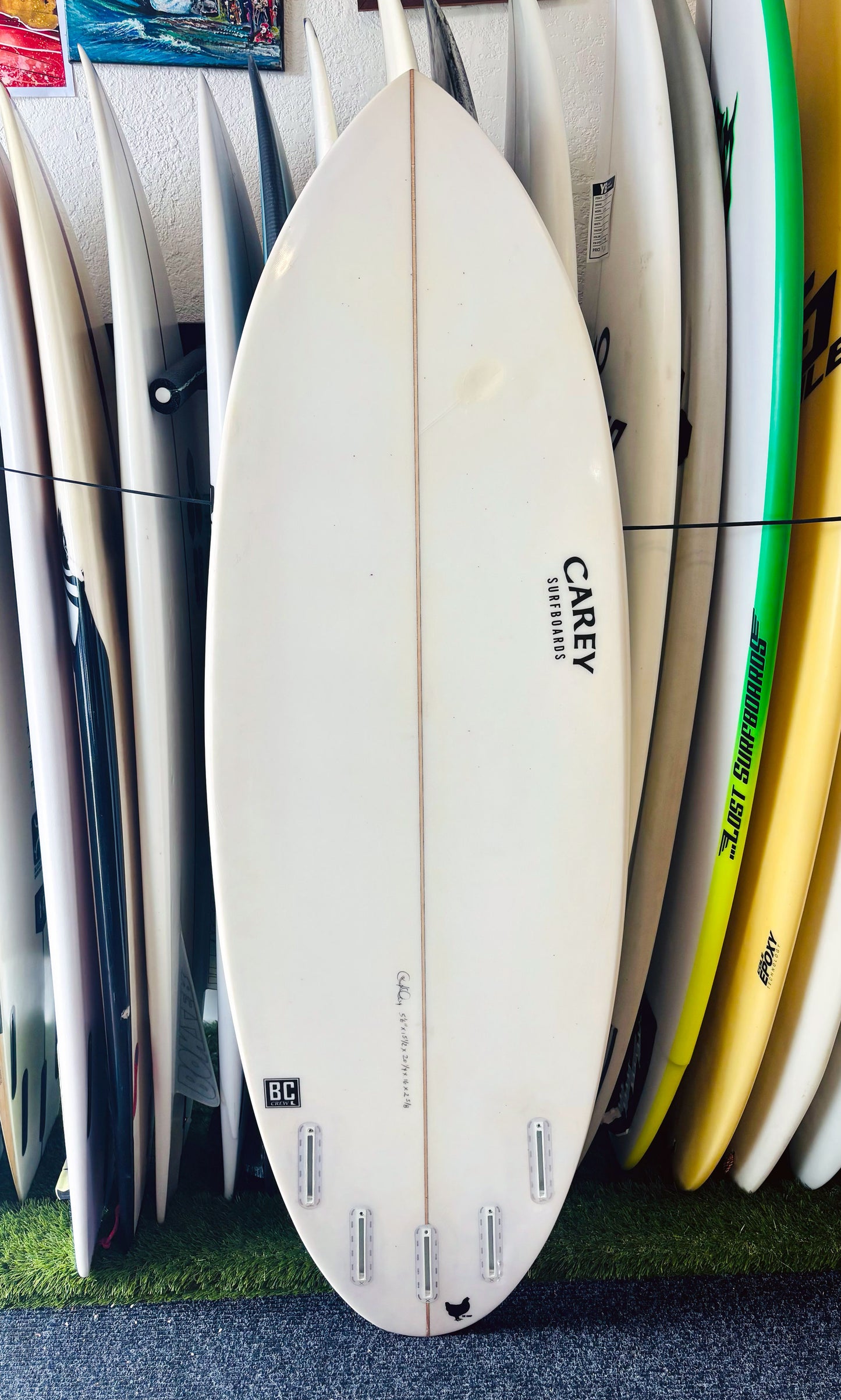 Carey 5'6" Used Surfboard