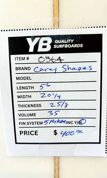 Corey Shapes 5'6" 35L