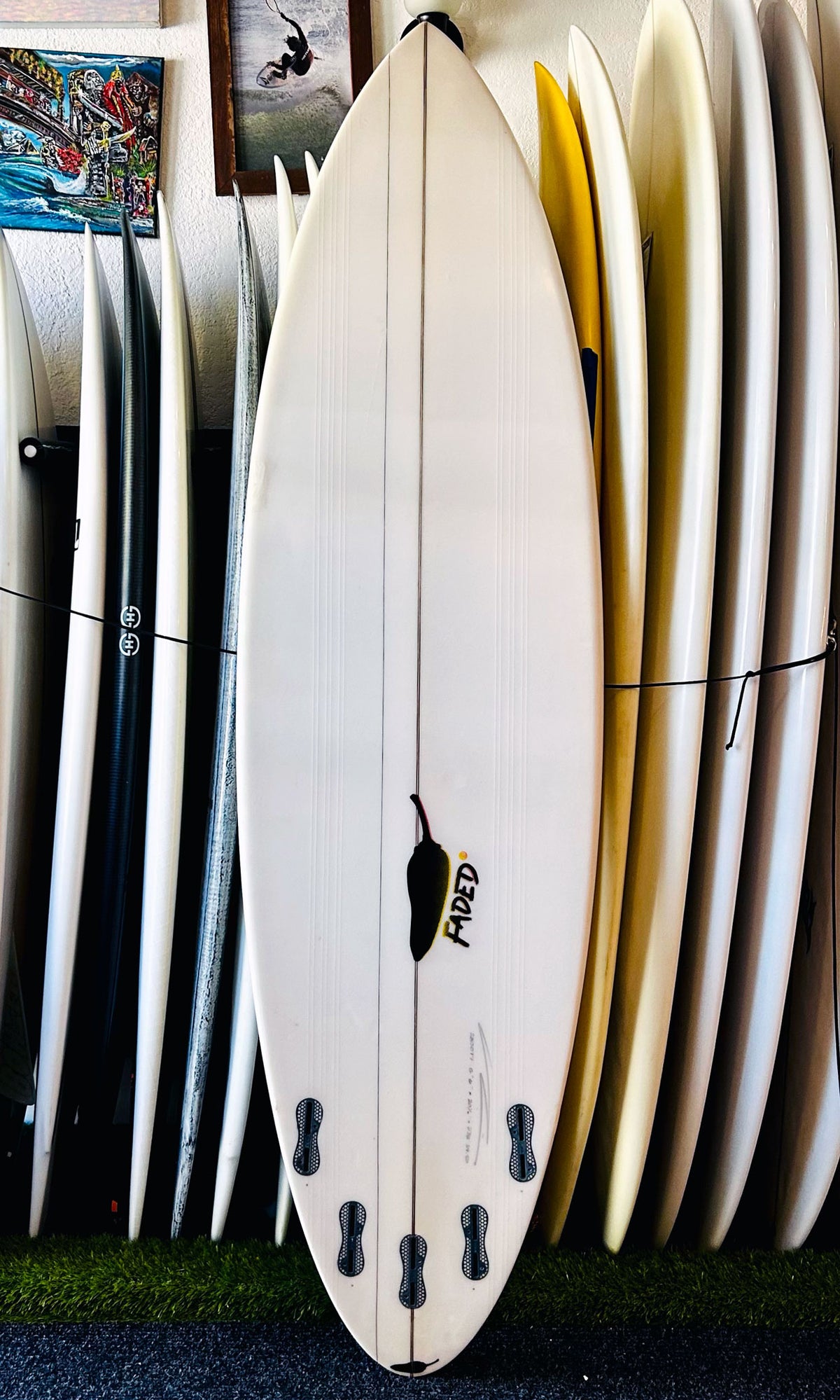 Chilli 6'6" 39.5L Faded 2.0 Used Surfboard