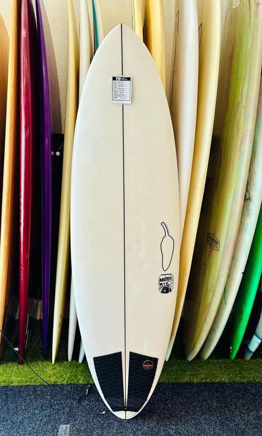 Chilli 6'0" 33.2L Middy Surfboard