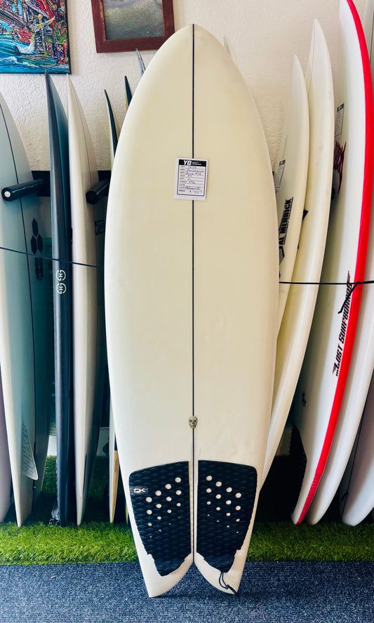 Christenson 5'9" Quad Fish Used Surfboard