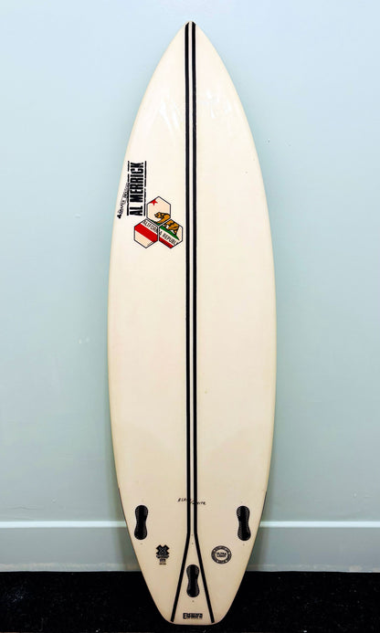 Channel Islands 5'11" 28.5L Black and White