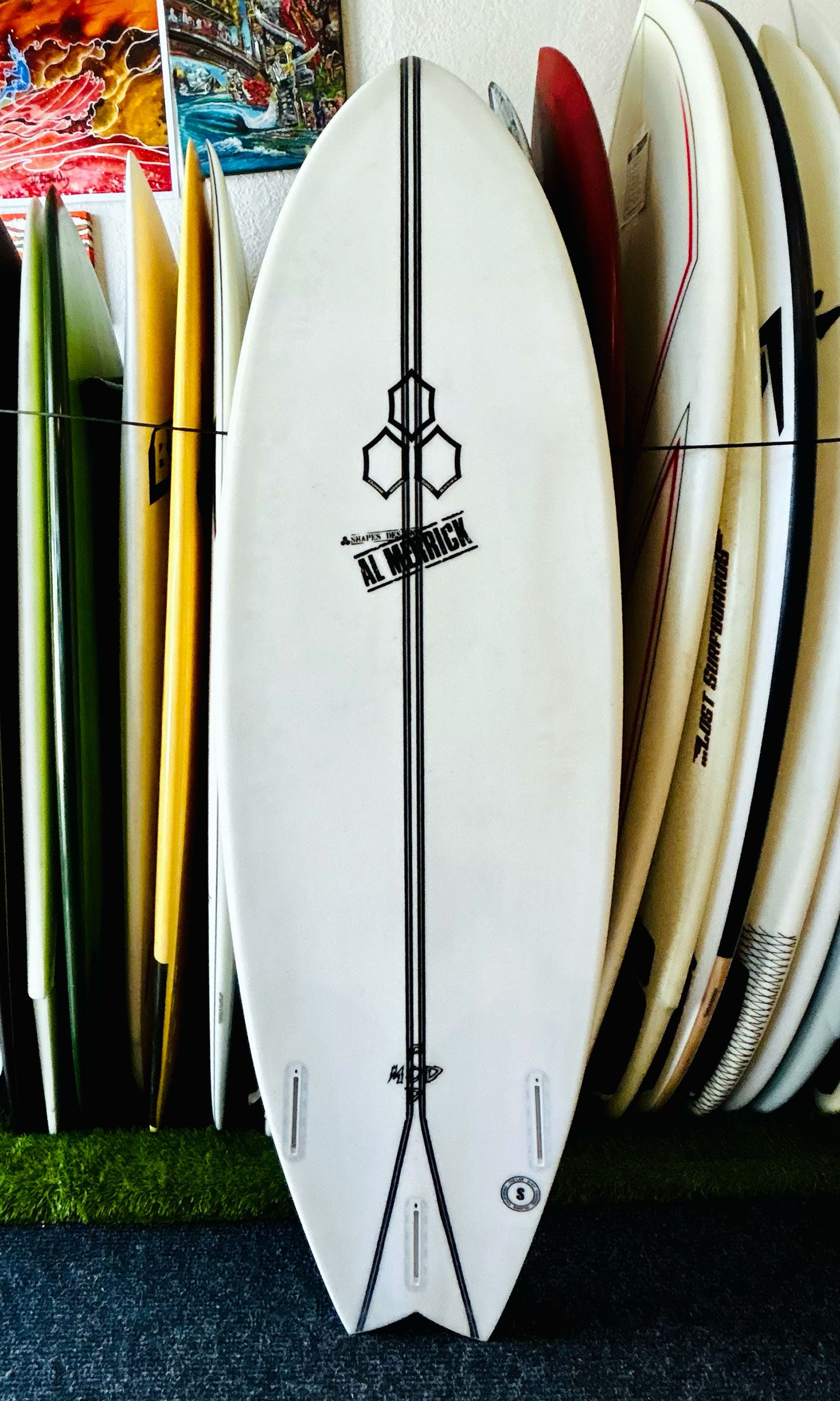 Channel Islands 5'10" 35.8L Pod Mod Used Surfboard.