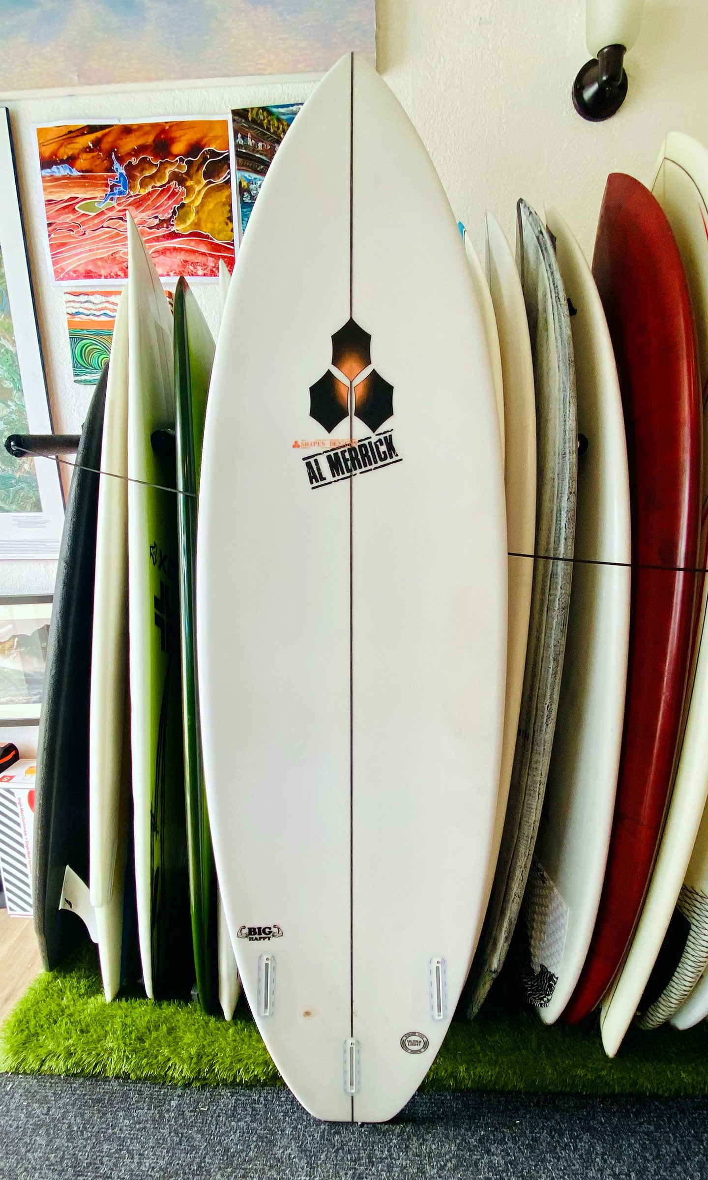 Channel Islands 6'4" 37L Big Happy Used Surfboard
