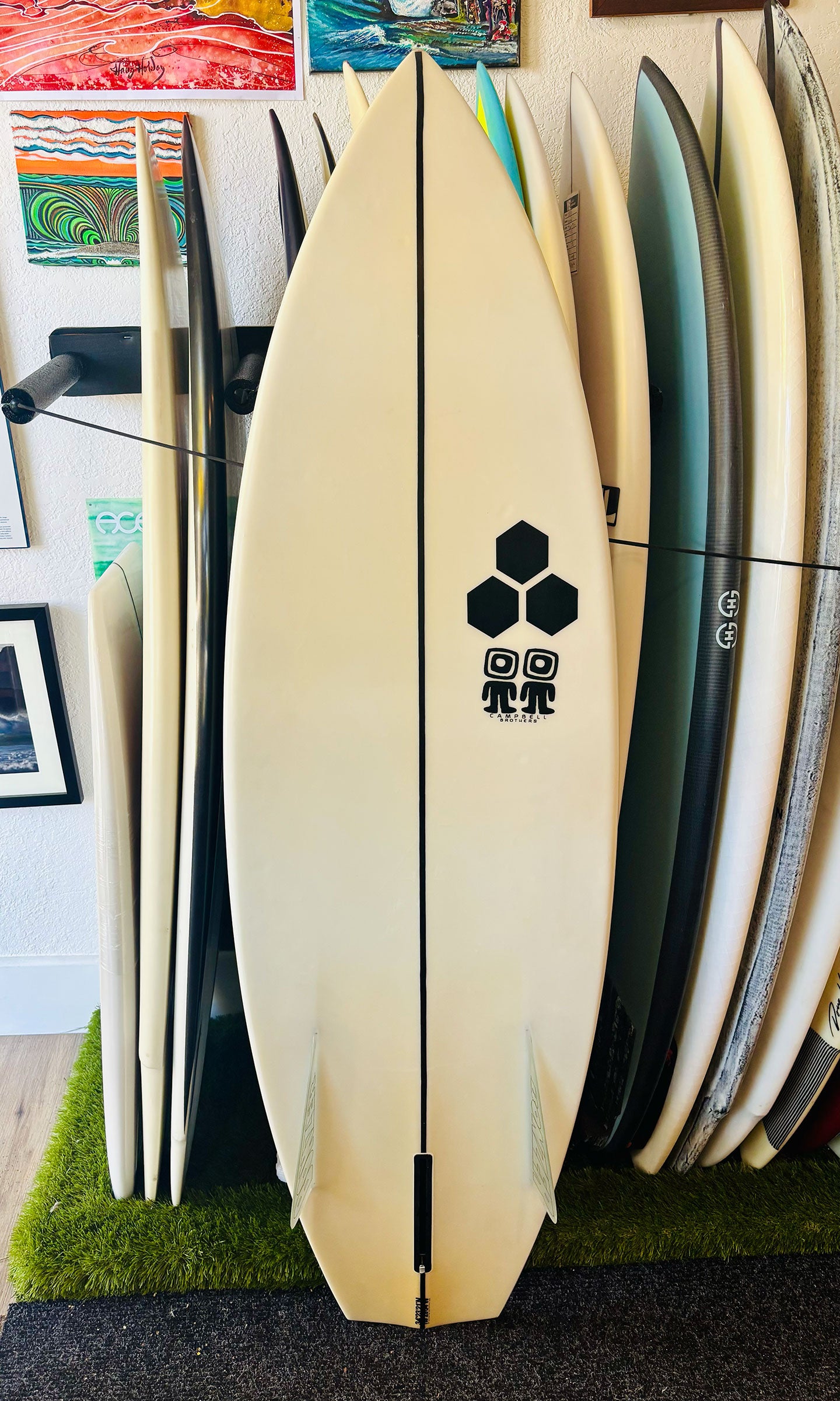 Channel Islands/Campbell Brothers 5'7" 27.46L Bonzer Used Surfboard