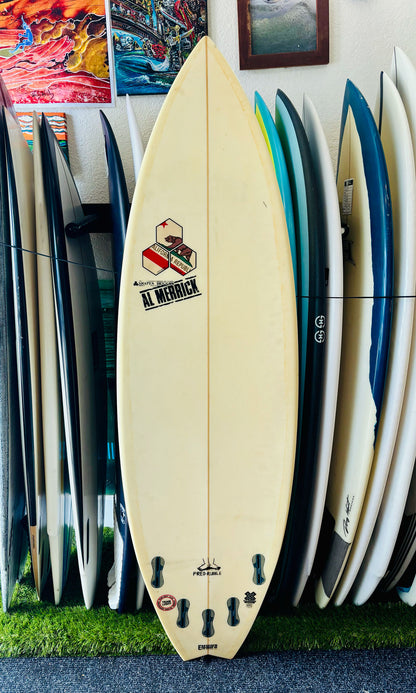 Channel Islands 5'11" 29L Fred Rubble Used Surfboard